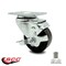 Service Caster 3.5 Inch Phenolic Wheel Swivel Top Plate Caster with Brake SCC-20S3514-PHR-TLB - alternate 3